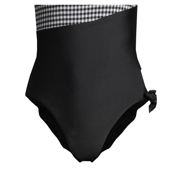 One-Piece  black Gingham Print Swimsuit for Women from Vigoss - Picture 9 of 10